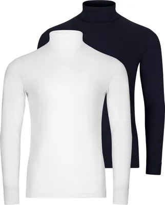 Produktbild von RAGMAN 2er Pack Basic Rollkragenshirt Hautsympathisch und pflegeleicht, Hoher Tragekomfort, Zeitloses Basic