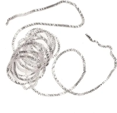 Produktbild von Glorex Bouillondraht versilbert 1,5mm 3m (6 x 50 cm)