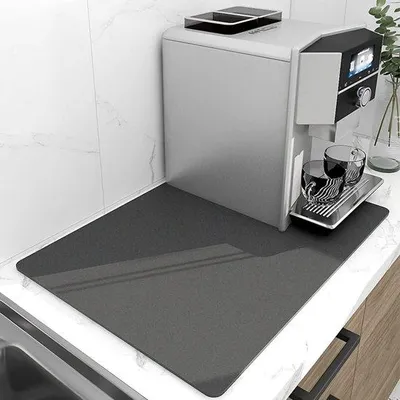 Obrázek produktu pro Odkapávací podložky do kuchyně 60 x 40 cm, protiskluzová gumová podložka