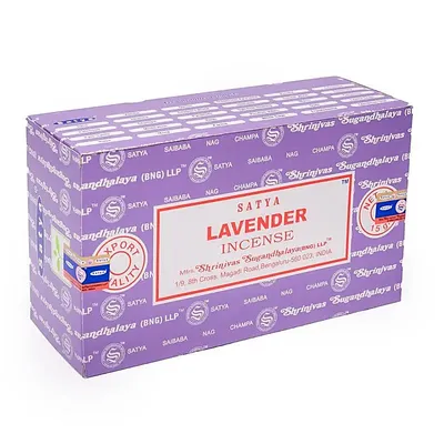Obrázok produktu pre Räucherstäbchen Satya Lavender -- 15 g
