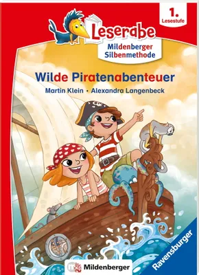 Obrázek produktu pro Leserabe mit Mildenberger Silbenmethode - Wilde Piratenabenteuer