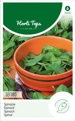 Productafbeelding van Spinazie Securo Früh (100 g) | Spinaziezaad van Hortitops