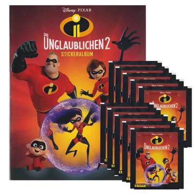 Obrázek produktu pro Panini - Úžasňákovi - Série 2 - Sběratelské samolepky - 1 album + 10 sáčků