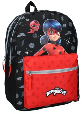 Produktbild von Kinder Schul-Rucksack Ladybug | Miraculous | 44 x 33 x 17 cm | Tasche
