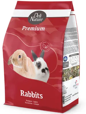 Productafbeelding van Deli Nature Premium konijnen 3KG