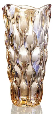 Kristallglas-Vase 30 cm, transparent, langlebig, elegant