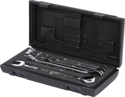 Obrázok produktu pre KS TOOLS GEARplus - Ratschen-Schraubenschlüssel-Set - 9 Stücke