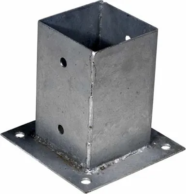 Immagine prodotto di Manicotto avvitabile zincato 12 x 12 x 14 cm - Al pezzo