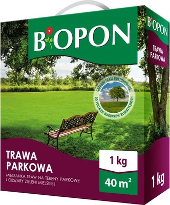 Produktbild von Parkgras 1 Kg für 40 m² – langsam wachsend, trittfest und trockenheitsresistent