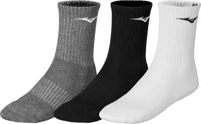 Zdjęcie produktu dla Mizuno skarpetki 3-pak skarpetki sportowe skarpetki treningowe skarpetki do biegania wielokolorowy, rozmiar:M