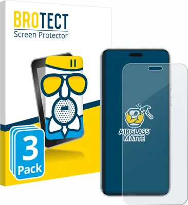 Produktbild von 3x BROTECT Entspiegelungs Schutzglas für Honor Magic 7 RSR Porsche Design Schutzfolie Panzer Folie Glas Display Schutz matt