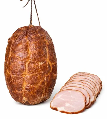 Zdjęcie produktu dla Wędzona karkówka wieprzowa w plastrach 100 g – Schronisko Bukowina