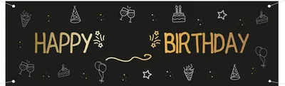 Produktbild von Personalisierbarer Geburtstagsbanner 1,6m