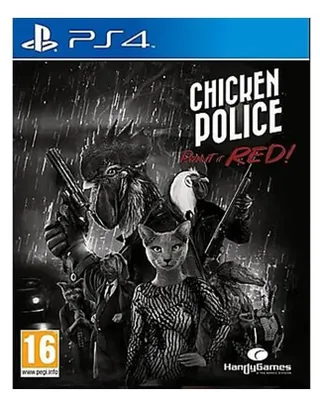 Produktbild von HandyGames Chicken Police: Paint it Red!, PlayStation 4, M (Reif)