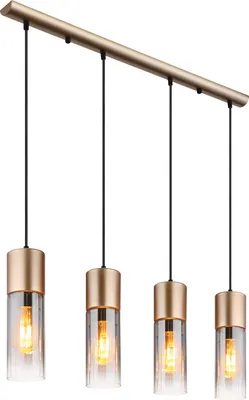 Produktbild von GLOBO Lighting Hängeleuchte ANNIKA LBH 80x9x156 cm beige Hängelampe