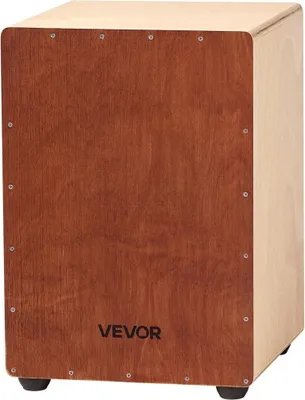 Image de Cajon Boîte à tambour Instrument à percussion en bois de bouleau avec cordes métalliques
