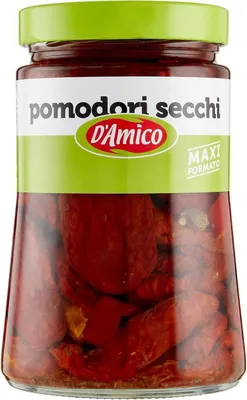 Produktbild von D'Amico Pomodori secchi in olio di semi Getrocknete Tomaten in Samenöl Gr.290
