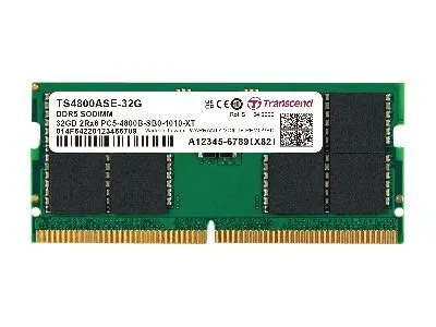 A close-up, studio shot of a computer RAM module on a white background.