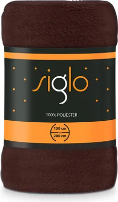 Produktbild von Tagesdecke Blanket Mikrofaser Kuscheldecke 200 x 220 - Schoko-braun