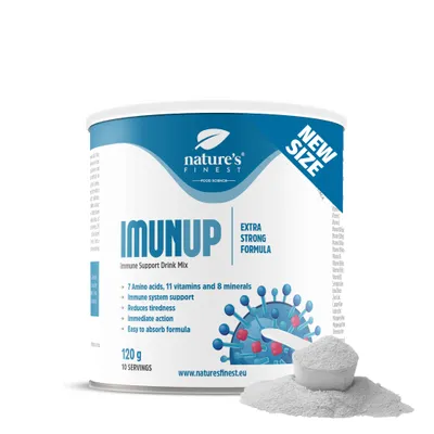 Produktbild von Multivitamin & Mineral Komplex für Immunsystem & Vitalität – ImunUp - Nature's Finest - 120g