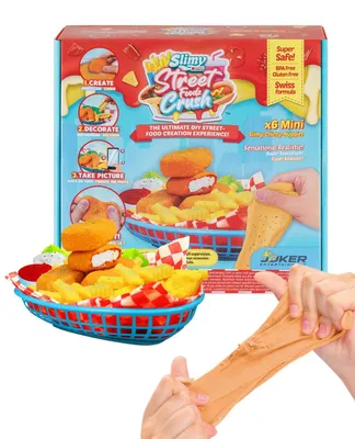 Produktbild von Street Foodz Crush Slime und Knete Kreativ-Set Backspiel zum selber Mischen Formen und Dekorieren kreatives Gestalten für Kinder Mini Chiccy Nuggies