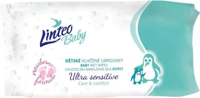 Produktbild von Linteo Baby Ultra Sensitive Baby Feuchttücher 64 Stück