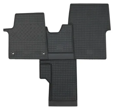 Gummifußmatten Set 4-teilig für Citroen Spacetourer (2016-), schwarz