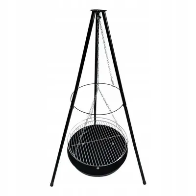 Produktbild von Feuerstelle Feuerschale mit Grillrost Feuerkorb Holzkohlegrill Garten Ø55 cm