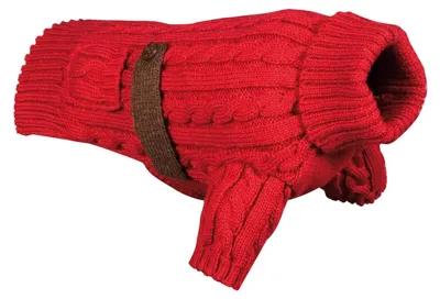 Immagine prodotto di Record - Elegante e casuale mantello per cani. Maglione con colletto alto e maniche lunghe