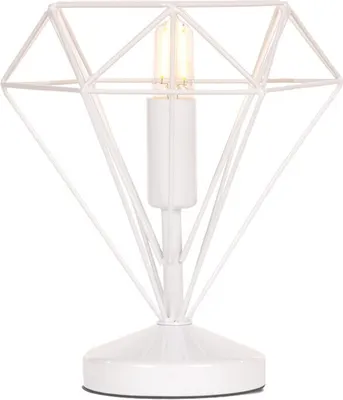 Produktbild von KONSIMO Tischlampe "ACOS", Weiß, Metall