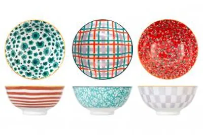 Immagine prodotto di H&H Set 3 Ciotole Mix&Match Assortite Cm 18