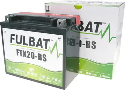 Obrázok produktu pre Batéria FULBAT FUL MF - FTX20-BS / YTX20-BS (suchá, bezúdržbová, vrátane kyseliny)