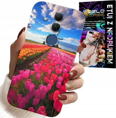 Obrázok produktu pre Puzdro Pre Huawei Mate 20 Lite - Pole Farebných Tulipánov, Tulipán, Puzdro