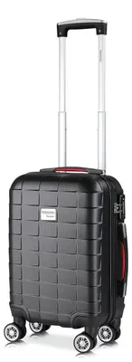 Immagine prodotto di Monzana Valigia Rigida Trolley M Lucchetto di Sicurezza TSA Ruote Gommate Girevoli Nero