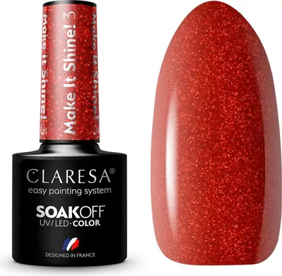 Produktbild von CLARESA MAKE IT SHINE 3 Hybrid-Nagellack - 5 g