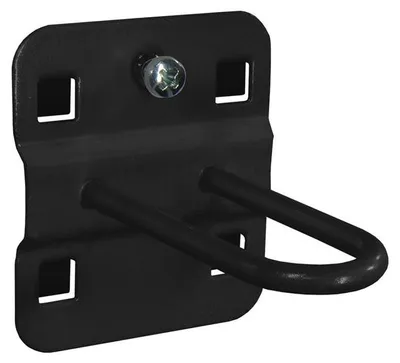 Produktbild von Lochwand-Rundhalter-Haken, L 65 x B 25 mm