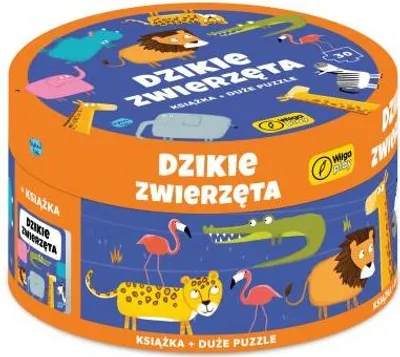Image de FOKSAL Puzzle et livre rond Sanglier animal 58095