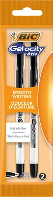 Image de Stylo gel BIC Gel-ocity Stic 0,5 mm noir, lot de 2