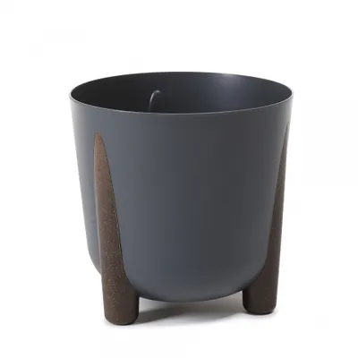 Zdjęcie produktu dla Donica Moss ECO recykling antracytowa 30xh28 cm