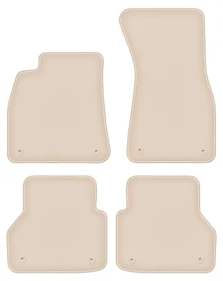 Immagine prodotto di Tappetini in moquette per Audi A7 C8 dal 2018 (Sportback) – set 4 pezzi, beige, su misura – Wielganizator FORTUNA