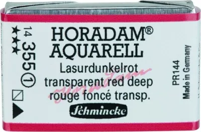 Produktbild von Schmincke HORADAM Aquarell Lasurdunkelrot 1/1 Näpfchen 14355043