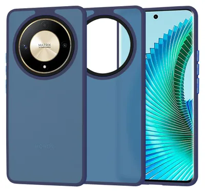 Produktbild von Techsuit HaloFrost Back Cover Hülle für HONOR Magic6 Lite - Dunkelblau