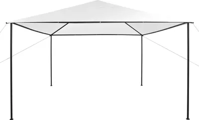 Produktbild von vidaXL Pavillon 4x4x3 m Weiß 180 g/m²