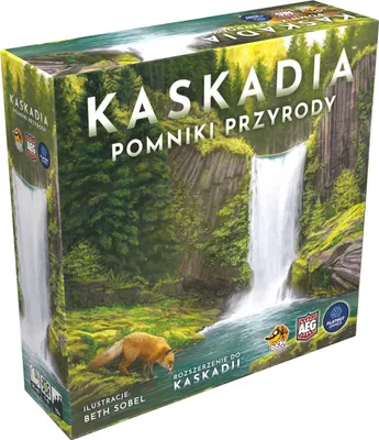 Produktbild von Kaskadien Brettspiel-Erweiterung für 5-6 Spieler mit dynamischen Endspiel-Boni