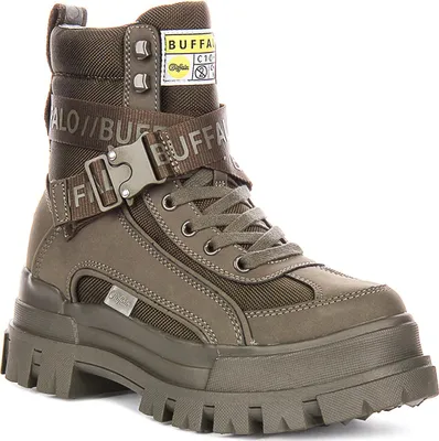 Produktbild von Buffalo Aspha COM1 In Khaki For Women – 6 UK - 39 EU - 8.5 US / Khaki