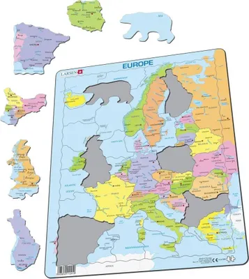 Produktbild von Puzzlespiel Politisches Europa Maxi