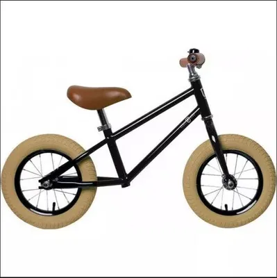 Produktbild von Rebel Kidz Lernlaufrad Klassisch Jungenausf. 12,5'' Stahl schwarz