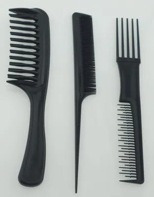 Produktbild von Schwarzes Kammset, 3-teilig