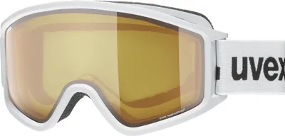 Obrázek produktu pro Uvex 5513351030, Dvojitá skla, Bílá, Unisex, Válcový (plochý) objektiv, Bílá, Oranžová