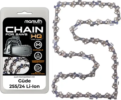 Produktbild von Sägekette 25cm 1,3mm 3/8"" 40 TG für Güde 255-24 Li-Ion